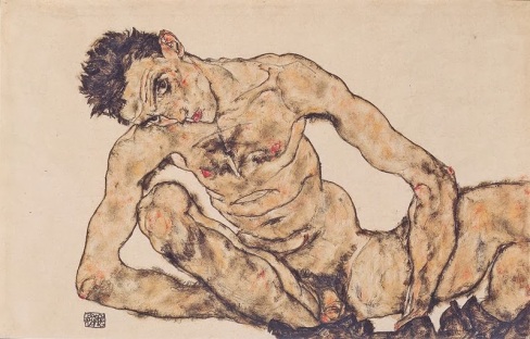 Egon Schiele, Autorretrato, 1910