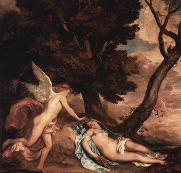 Anton van Dyck, Eros y Psyque. 1638.