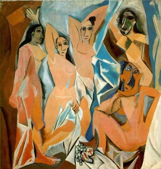 Pablo Picasso, Les Demoiselles D'Avignon. 1907.