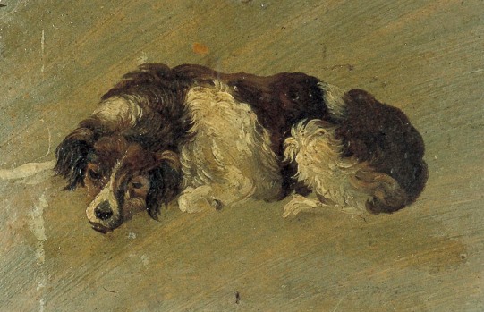 Theo van Doesburg, A dog. 1899.