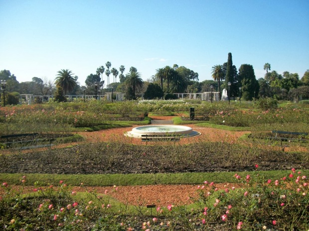 Jardines del Rosedal, Palermu.