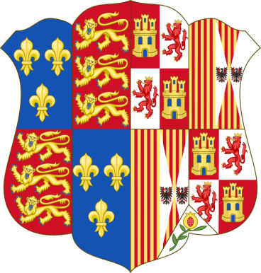 Escudo de Armas de Catalina de Aragón